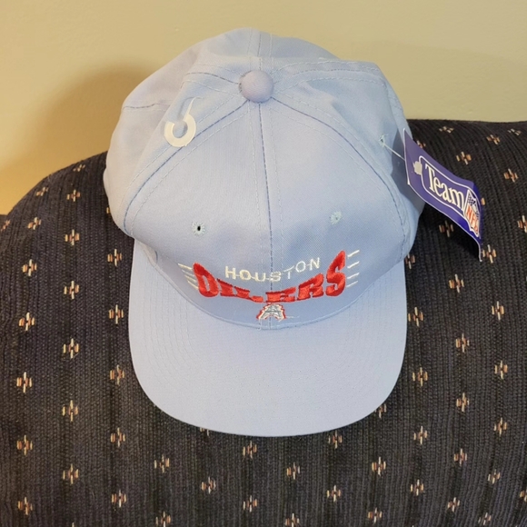 Vintage new with tags nfl team 90s Houston Oilers snapback - Picture 9 of 10